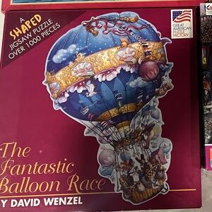 Fantastic Balloon Race Puzzle - Multicolor